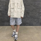 TECH SWEAT 6 POCKET SHORTS #D-GRAY [BP-58023]