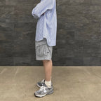TECH SWEAT 6 POCKET SHORTS #D-GRAY [BP-58023]