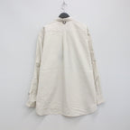 TECH BUTTON DOWN SHIRTS L/S OXFORD #BEIGE STRIPE [BE-86023]
