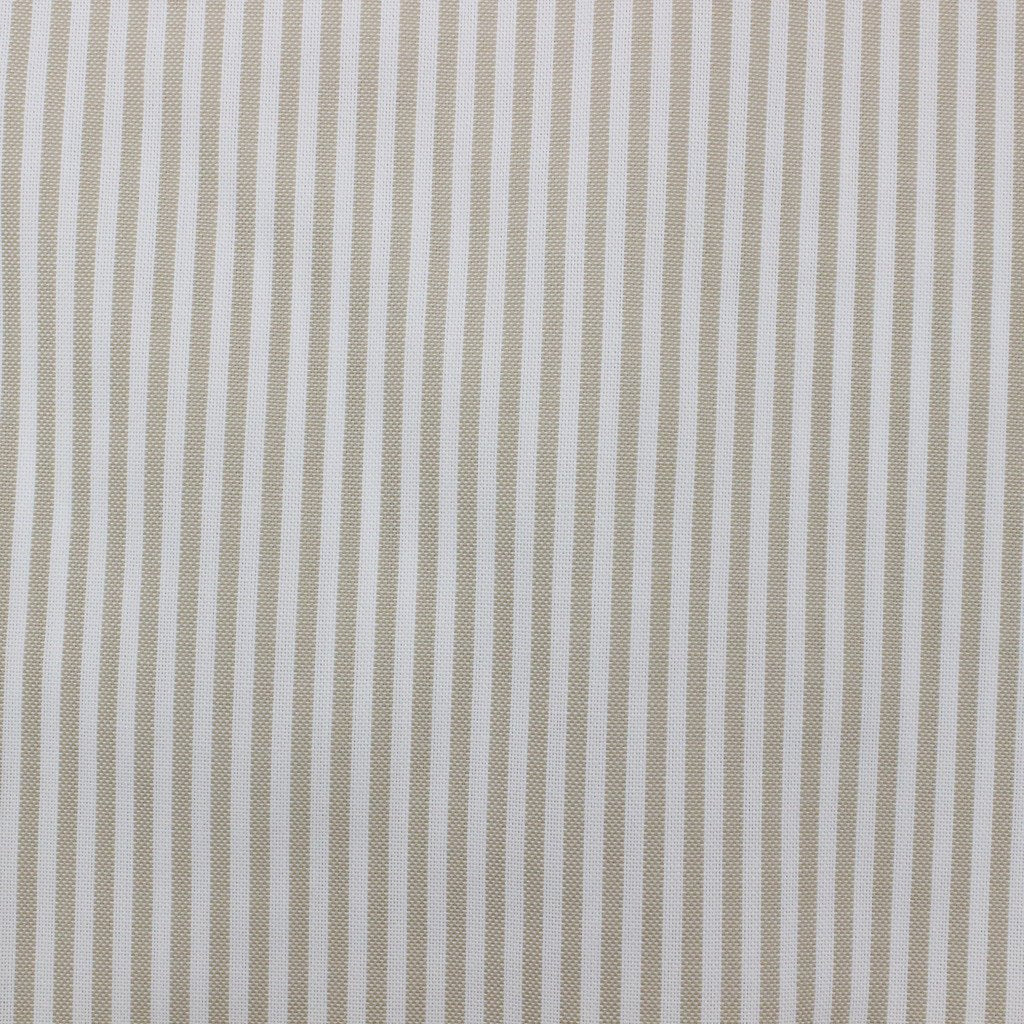 TECH BUTTON DOWN SHIRTS L/S OXFORD #BEIGE STRIPE [BE-86023]