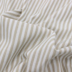 TECH BUTTON DOWN SHIRTS L/S OXFORD #BEIGE STRIPE [BE-86023]