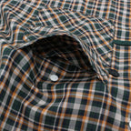 TECH CAMP-COLLAR SHIRTS JACKET #GREEN CHECK [BE-81023]