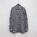 TECH CAMP-COLLAR SHIRTS JACKET #BLUE CHECK [BE-81023]