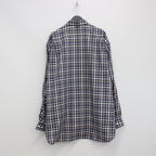 TECH CAMP-COLLAR SHIRTS JACKET #BLUE CHECK [BE-81023]