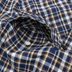 TECH CAMP-COLLAR SHIRTS JACKET #BLUE CHECK [BE-81023]