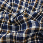 TECH CAMP-COLLAR SHIRTS JACKET #BLUE CHECK [BE-81023]