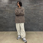 TECH EASY TROUSERS TWILL #ECRU [BP-38023]