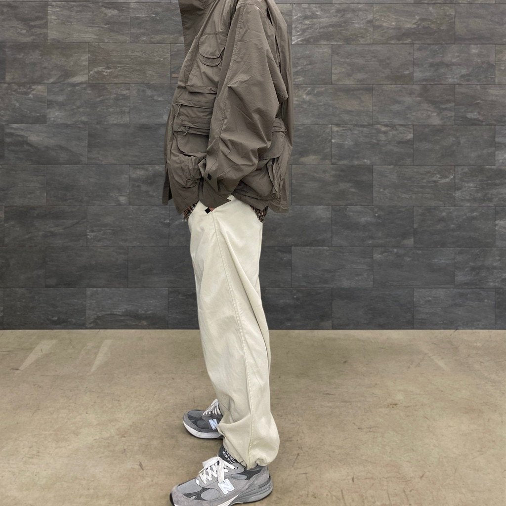 TECH EASY TROUSERS TWILL #ECRU [BP-38023]