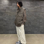 TECH EASY TROUSERS TWILL #ECRU [BP-38023]