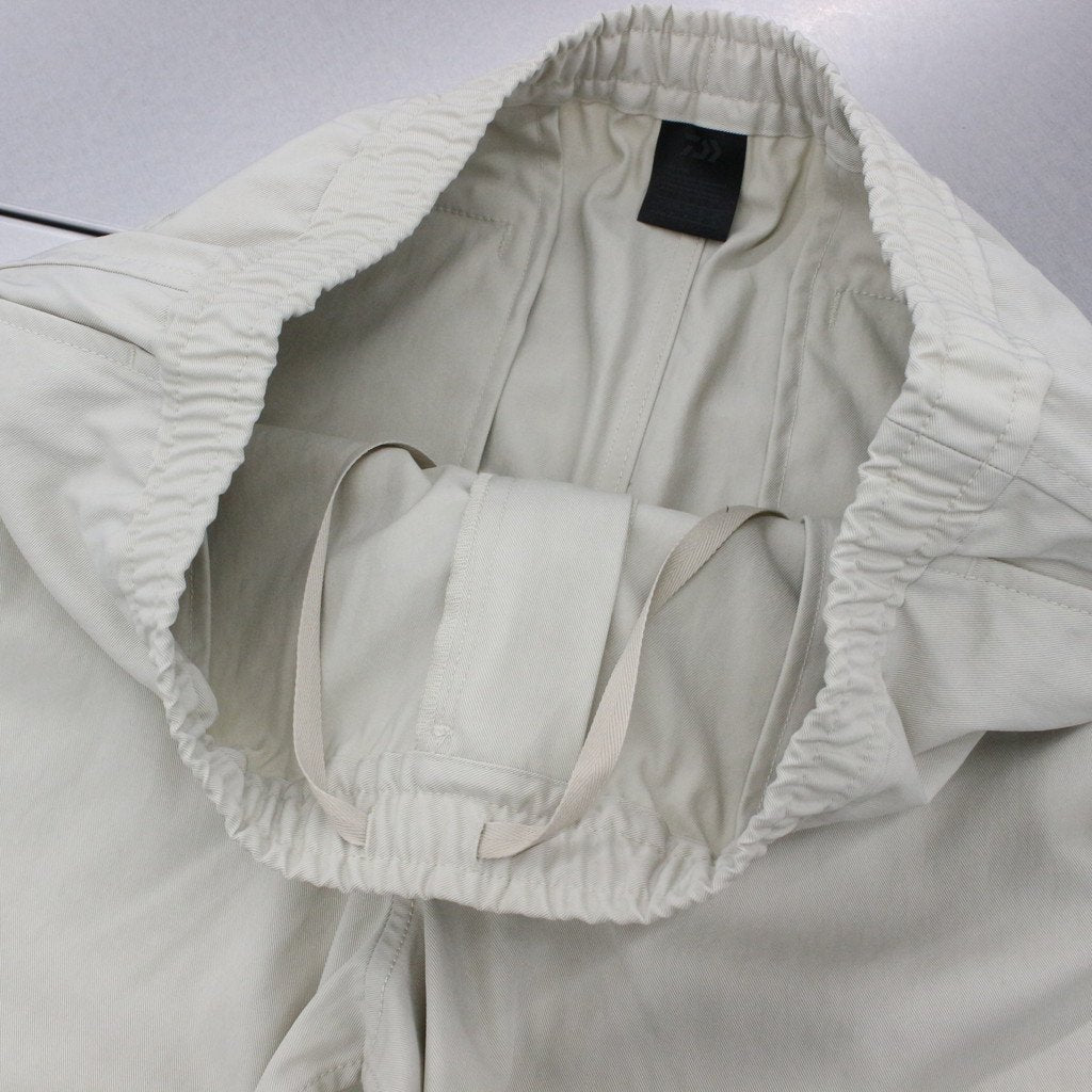 TECH EASY TROUSERS TWILL #ECRU [BP-38023]