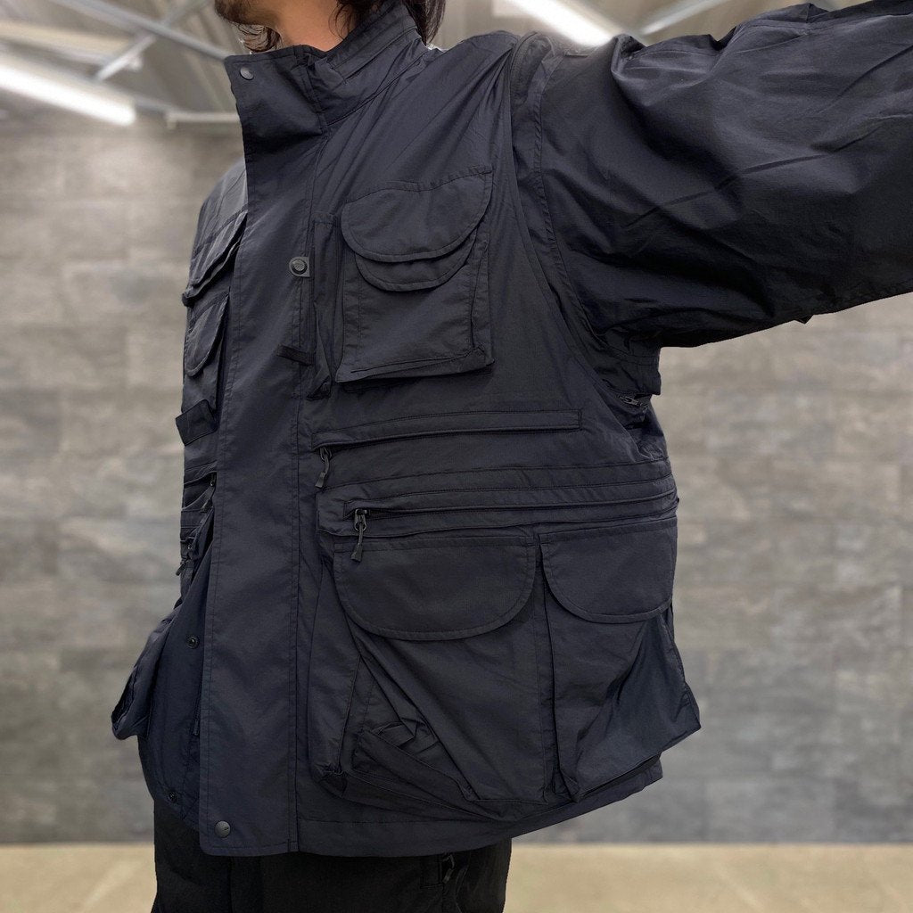 TECH 2WAY PERFECT FISHING JACKET #BLACK [BJ-28023]