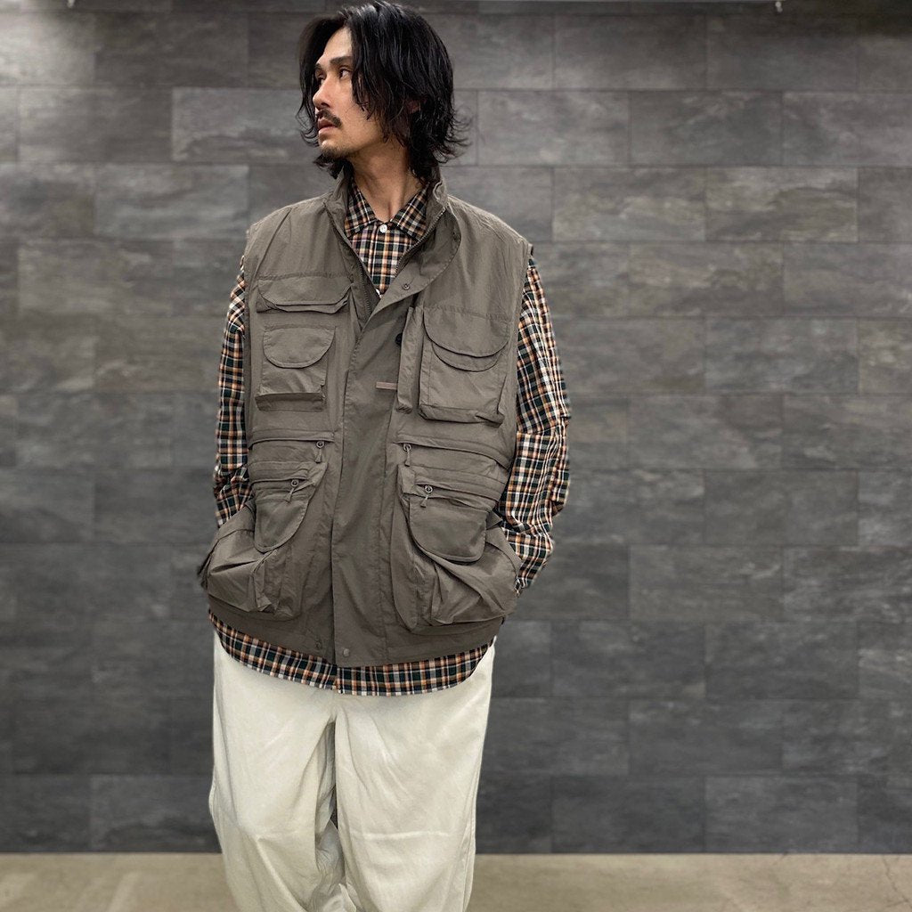 TECH 2WAY PERFECT FISHING JACKET #MOCHA BROWN [BJ-28023]