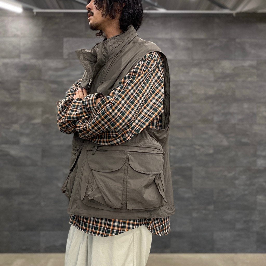 TECH 2WAY PERFECT FISHING JACKET #MOCHA BROWN [BJ-28023]