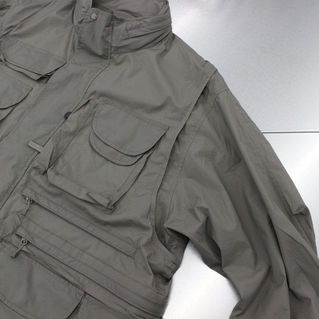 TECH 2WAY PERFECT FISHING JACKET #MOCHA BROWN [BJ-28023
