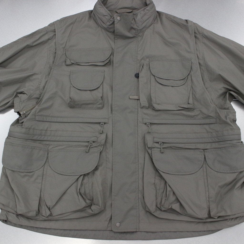 TECH 2WAY PERFECT FISHING JACKET #MOCHA BROWN [BJ-28023]