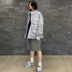 TECH 2WAY PERFECT FISHING JACKET #GRAY [BJ-28023]