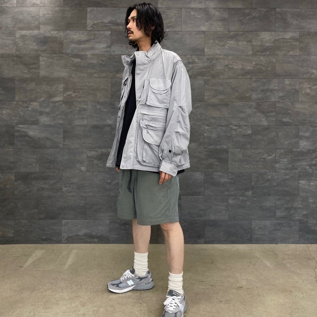 TECH 2WAY PERFECT FISHING JACKET #GRAY [BJ-28023]