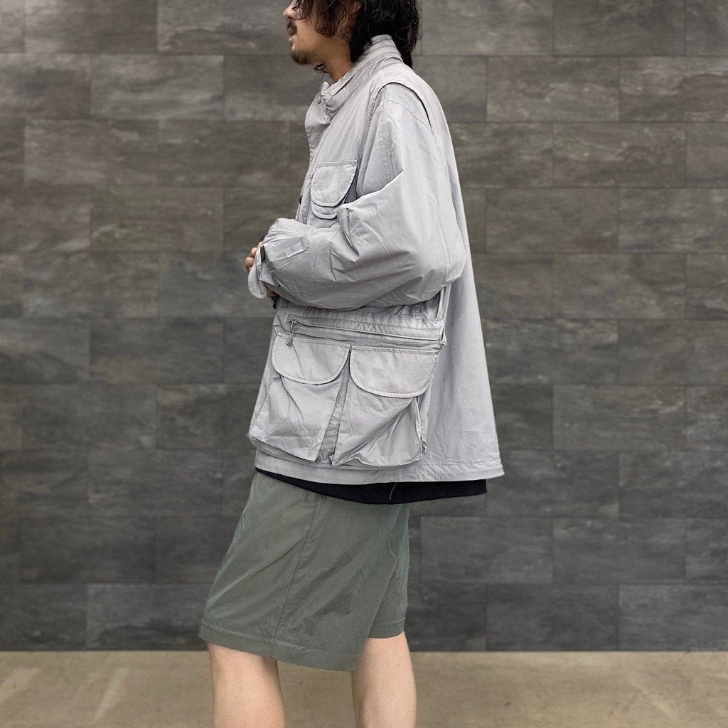 TECH 2WAY PERFECT FISHING JACKET #GRAY [BJ-28023]