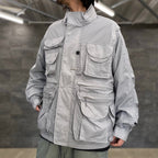TECH 2WAY PERFECT FISHING JACKET #GRAY [BJ-28023]