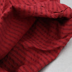 STRIPE SEERSUCKER BALLOON PANTS #RED [SS23-B04]