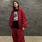 STRIPE SEERSUCKER JACKET #RED [SS23-JK04]