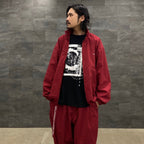 STRIPE SEERSUCKER JACKET #RED [SS23-JK04]