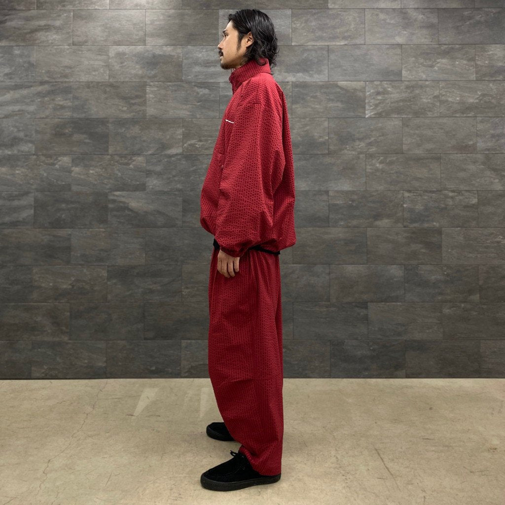 STRIPE SEERSUCKER JACKET #RED [SS23-JK04]