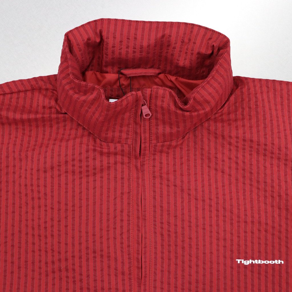 STRIPE SEERSUCKER JACKET #RED [SS23-JK04] _ TIGHTBOOTH PRODUCTION