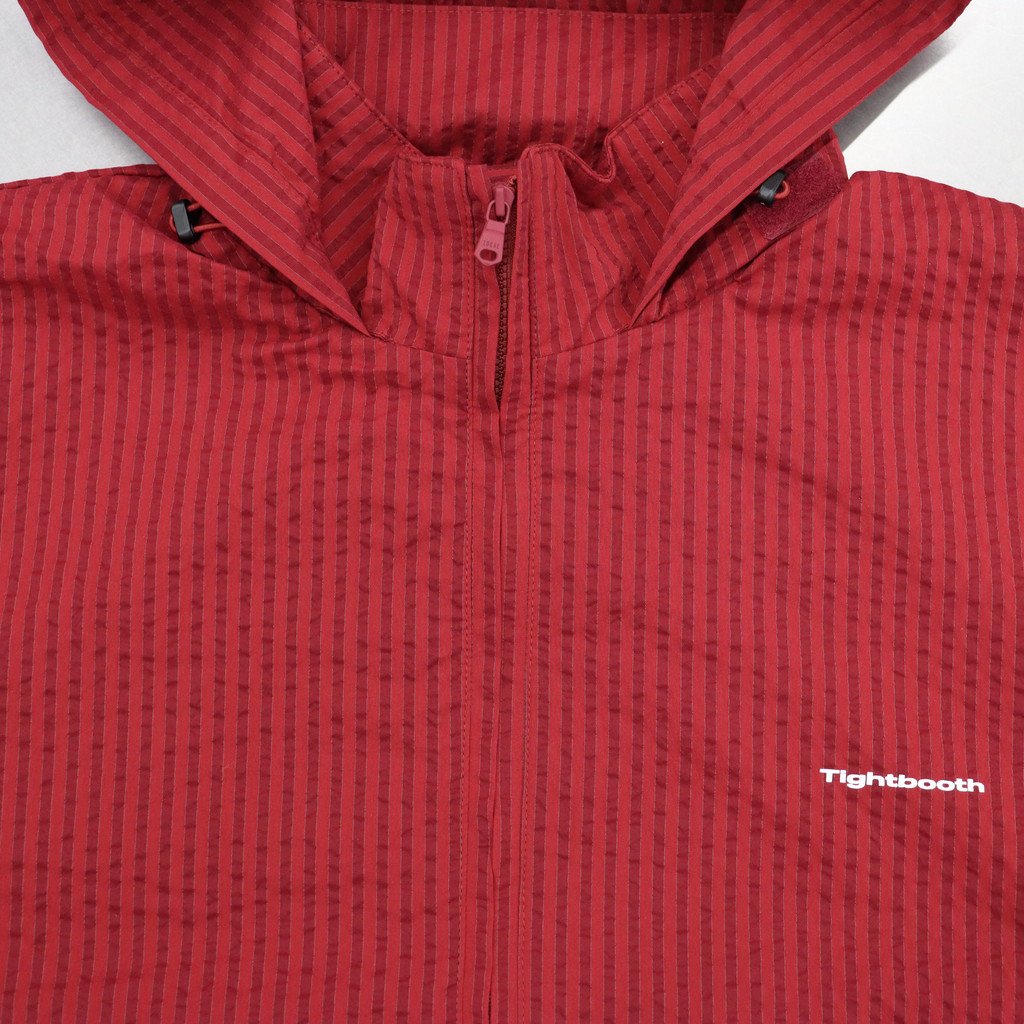 STRIPE SEERSUCKER JACKET #RED [SS23-JK04]