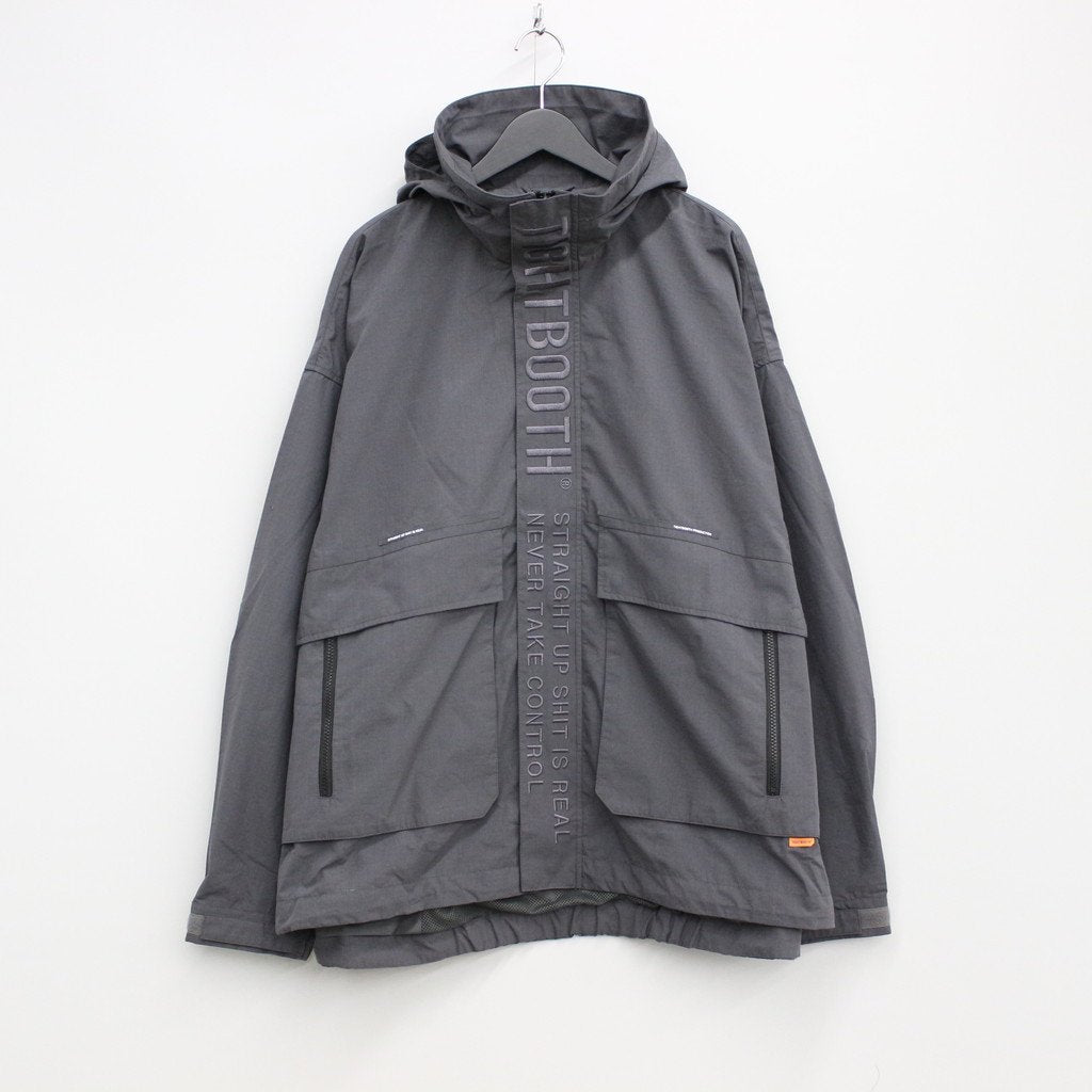 RIPSTOP TACTICAL JACKET #CHARCOAL [SS23-JK01]