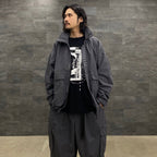 RIPSTOP TACTICAL JACKET #CHARCOAL [SS23-JK01]