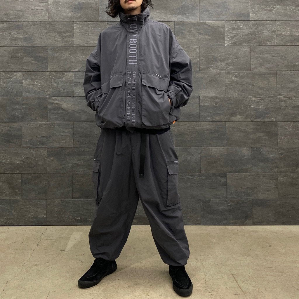 RIPSTOP TACTICAL JACKET #CHARCOAL [SS23-JK01]