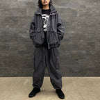 RIPSTOP TACTICAL JACKET #CHARCOAL [SS23-JK01]