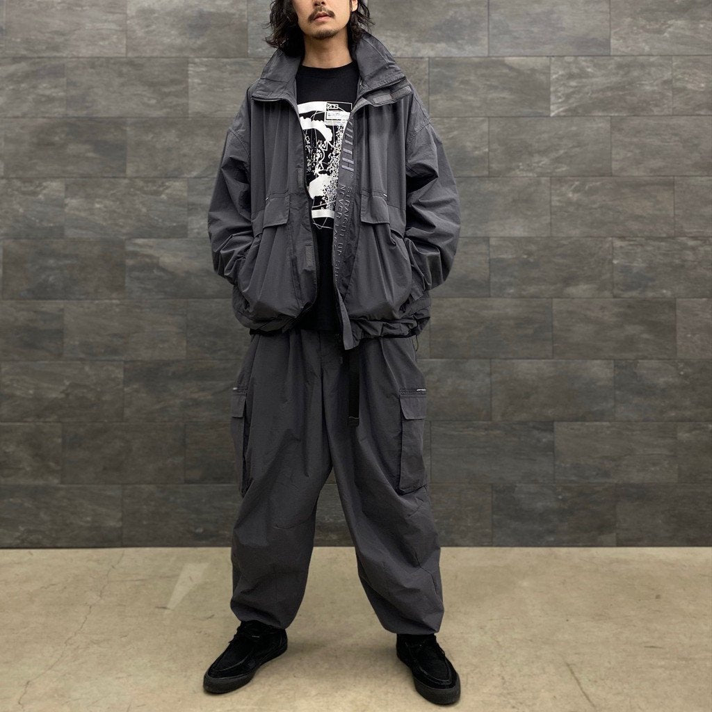 RIPSTOP TACTICAL JACKET #CHARCOAL [SS23-JK01]