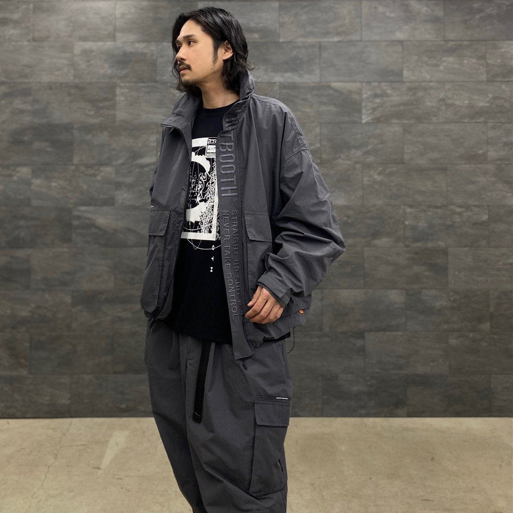 RIPSTOP TACTICAL JACKET #CHARCOAL [SS23-JK01]