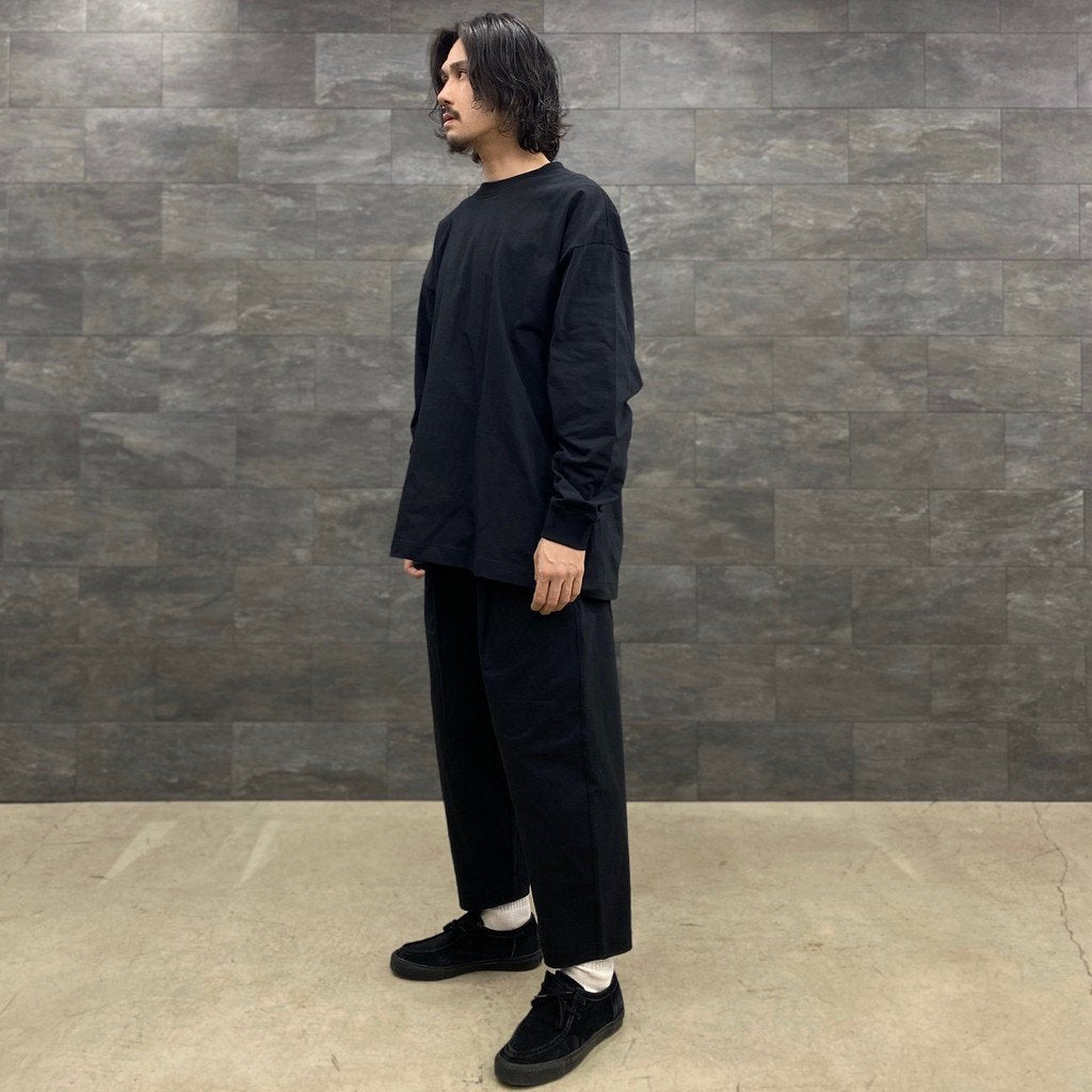 CROPPED PANTS #BLACK [404]