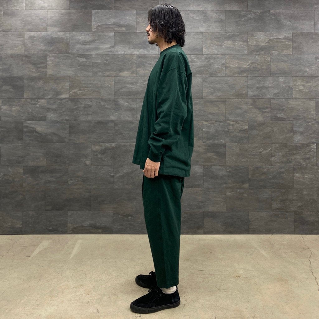 CROPPED PANTS #FOREST GREEN [404]