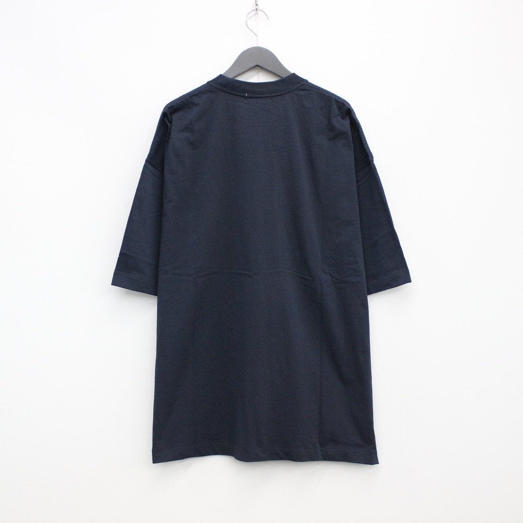 WIDE BOX TEE #MIDNIGHT BLUE [205]