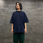 WIDE BOX TEE #MIDNIGHT BLUE [205]