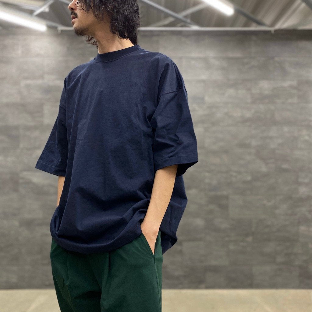 WIDE BOX TEE #MIDNIGHT BLUE [205] _ FIT FOR | フィットフォー