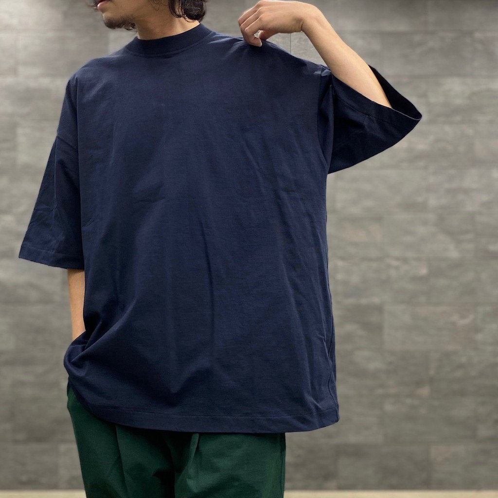 WIDE BOX TEE #MIDNIGHT BLUE [205]