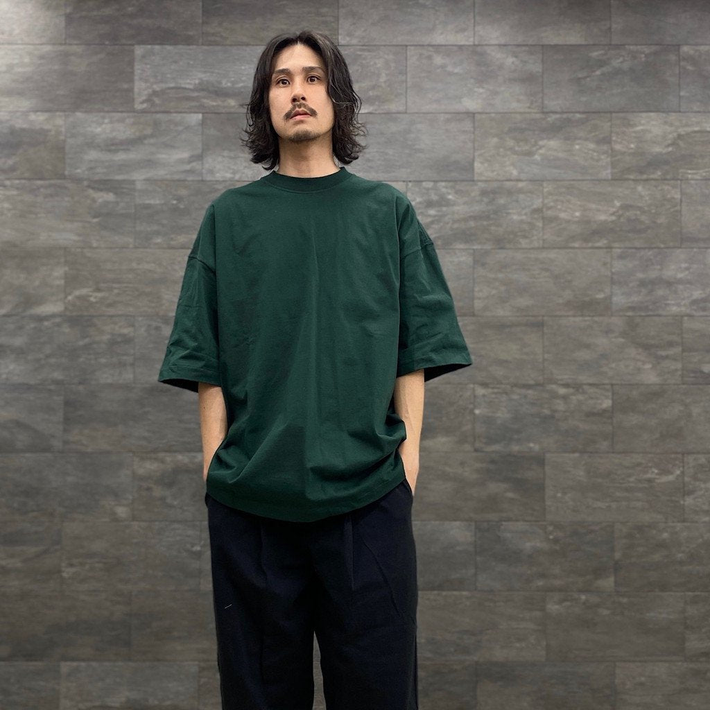 WIDE BOX TEE #FOREST GREEN [205]