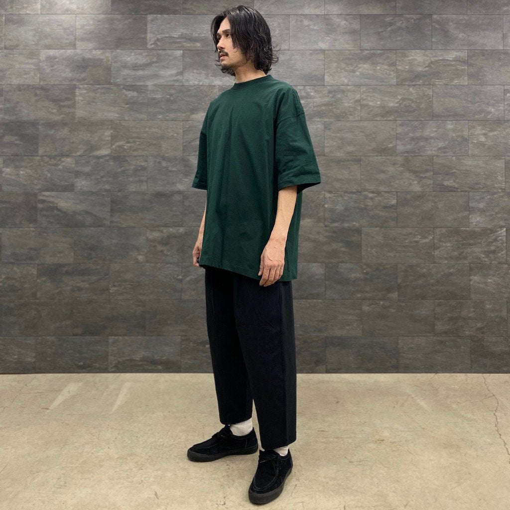 WIDE BOX TEE #FOREST GREEN [205] _ FIT FOR | フィットフォー