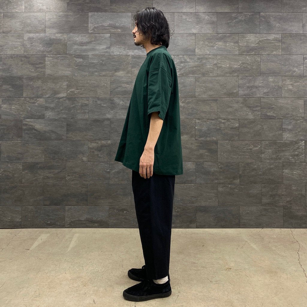 WIDE BOX TEE #FOREST GREEN [205]