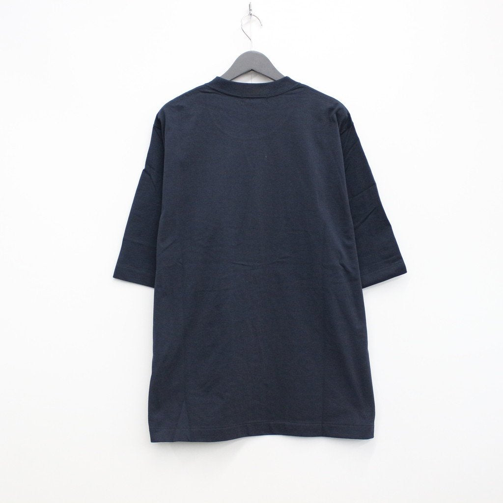 BASIC HALF SLEEVE TEE #MIDNIGHT BLUE [202]