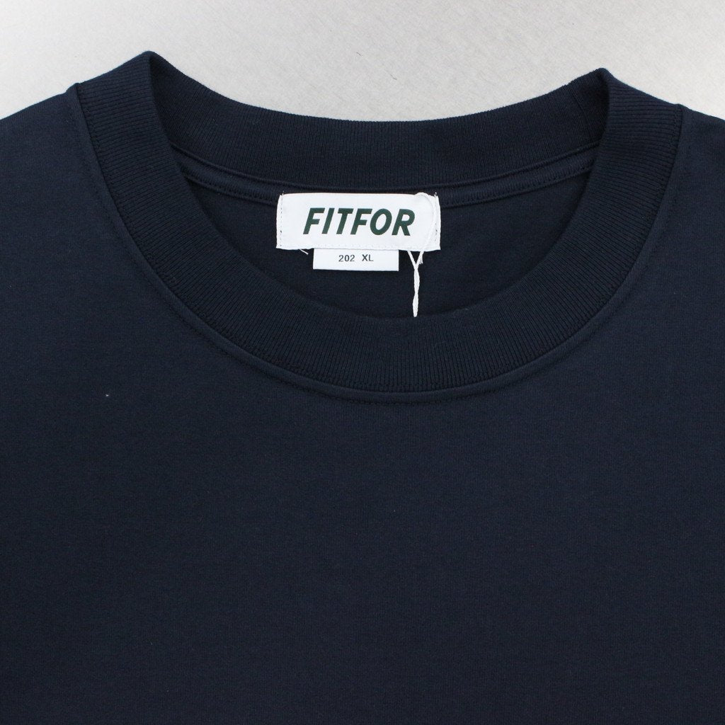 BASIC HALF SLEEVE TEE #MIDNIGHT BLUE [202]