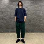 BASIC HALF SLEEVE TEE #MIDNIGHT BLUE [202]