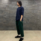 BASIC HALF SLEEVE TEE #MIDNIGHT BLUE [202]