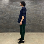 BASIC HALF SLEEVE TEE #MIDNIGHT BLUE [202]