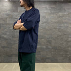 BASIC HALF SLEEVE TEE #MIDNIGHT BLUE [202]